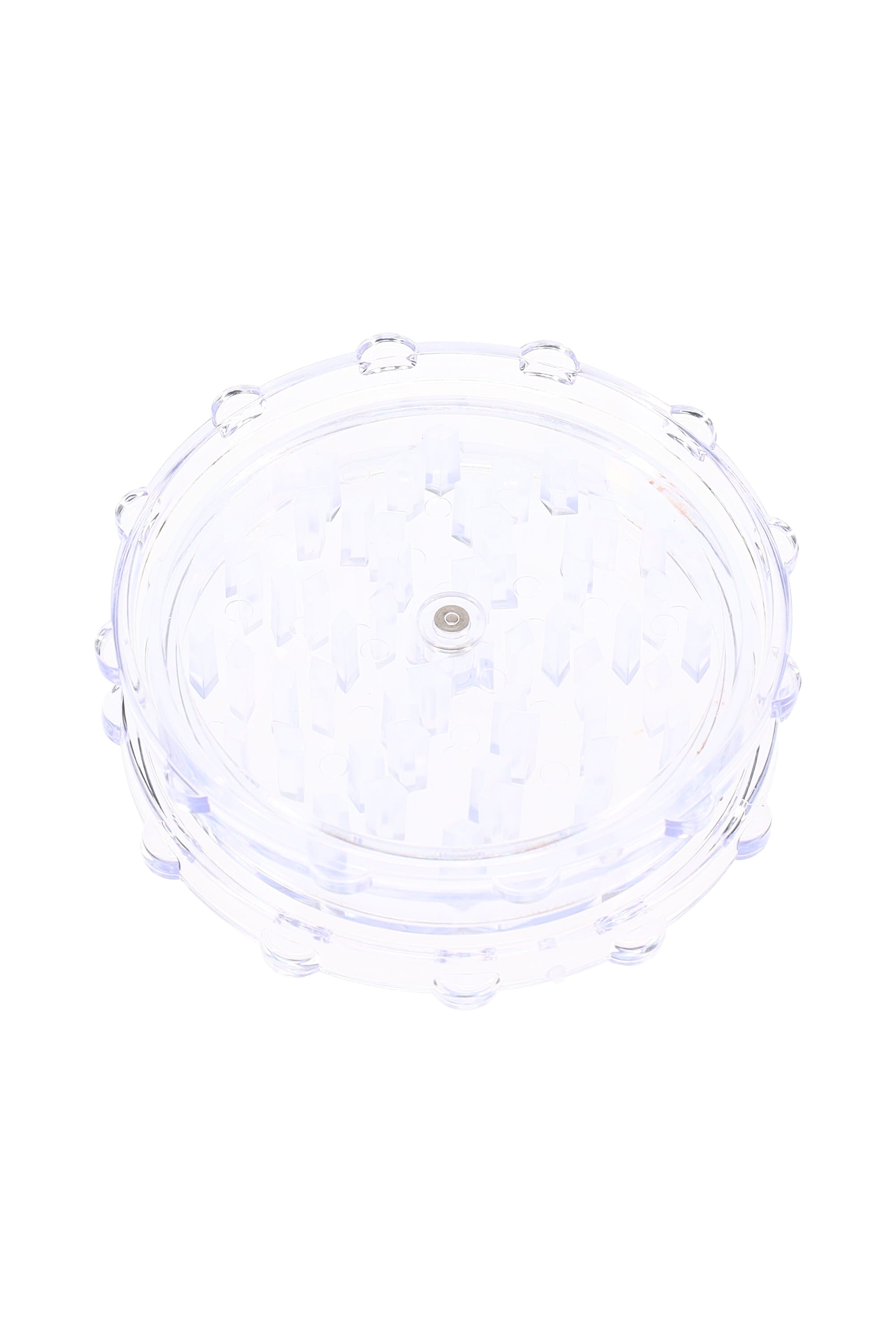 3" Acrylic Magnetic 2-Part Herb Grinder “Color Pop” – Choose Color