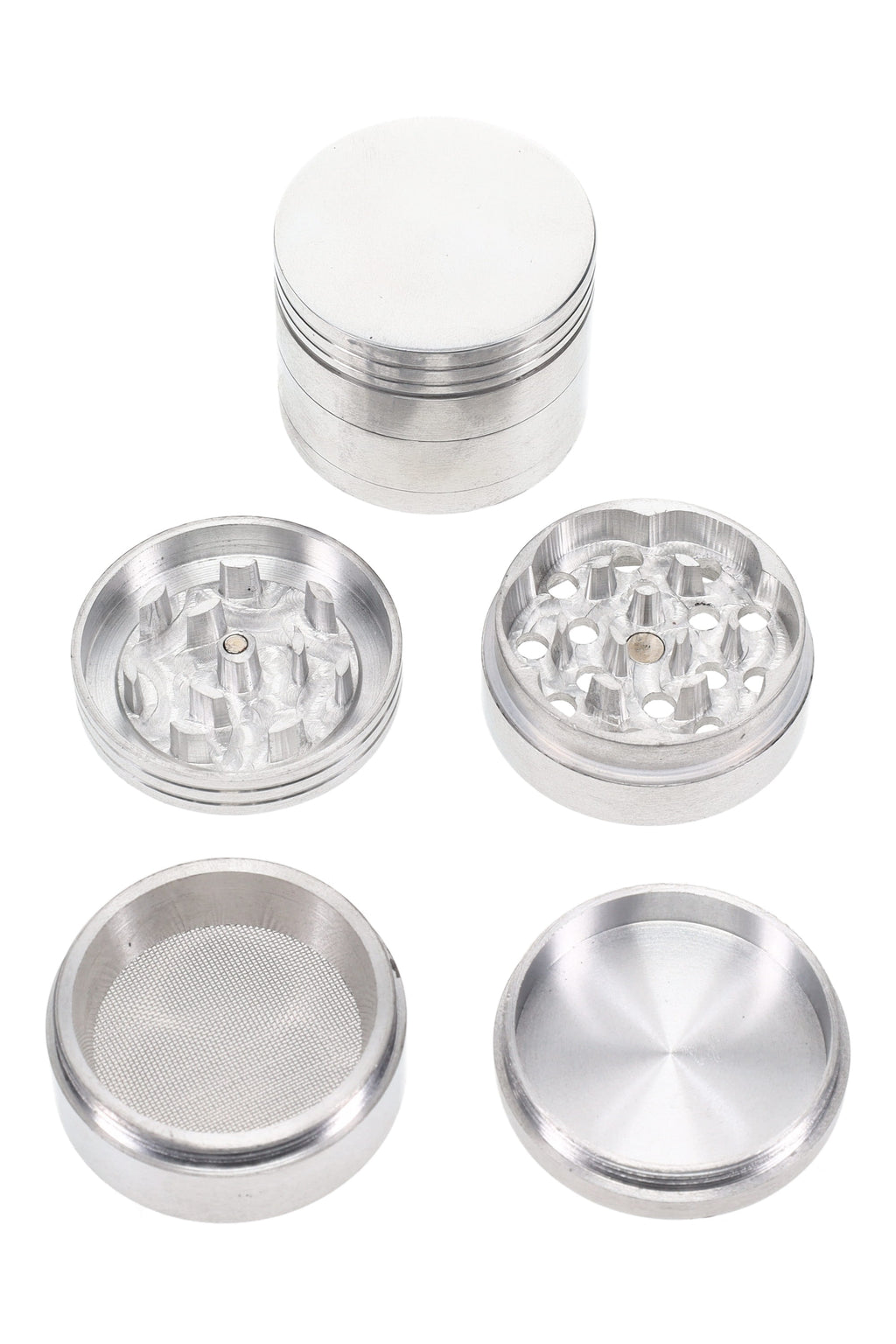 1¾″ 4-Part Metal Herb Grinder “Micro Cyclone”