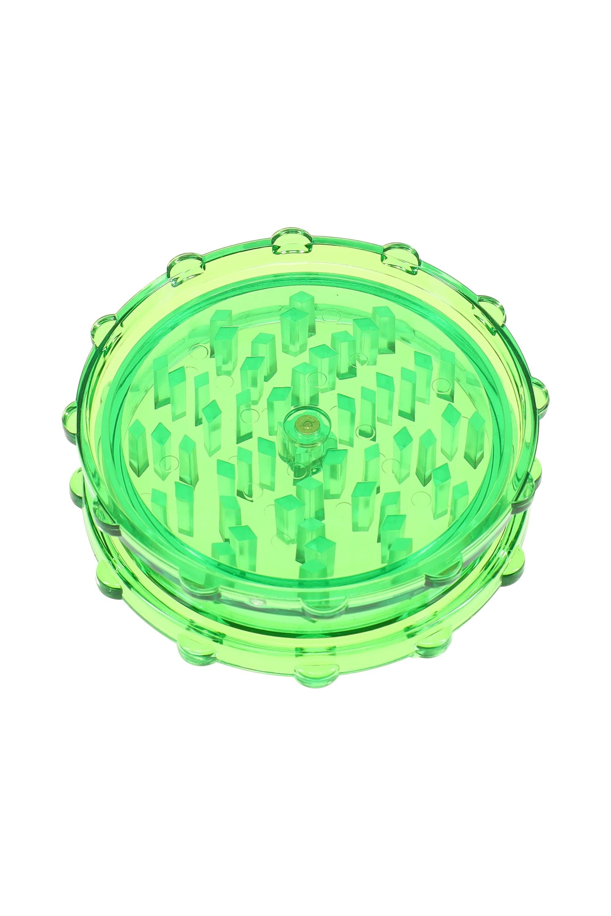 3" Acrylic Magnetic 2-Part Herb Grinder “Color Pop” – Choose Color