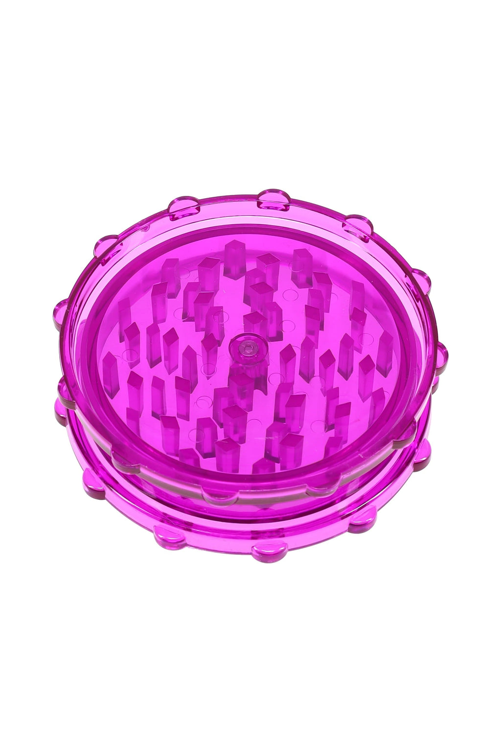 3" Acrylic Magnetic 2-Part Herb Grinder “Color Pop” – Choose Color